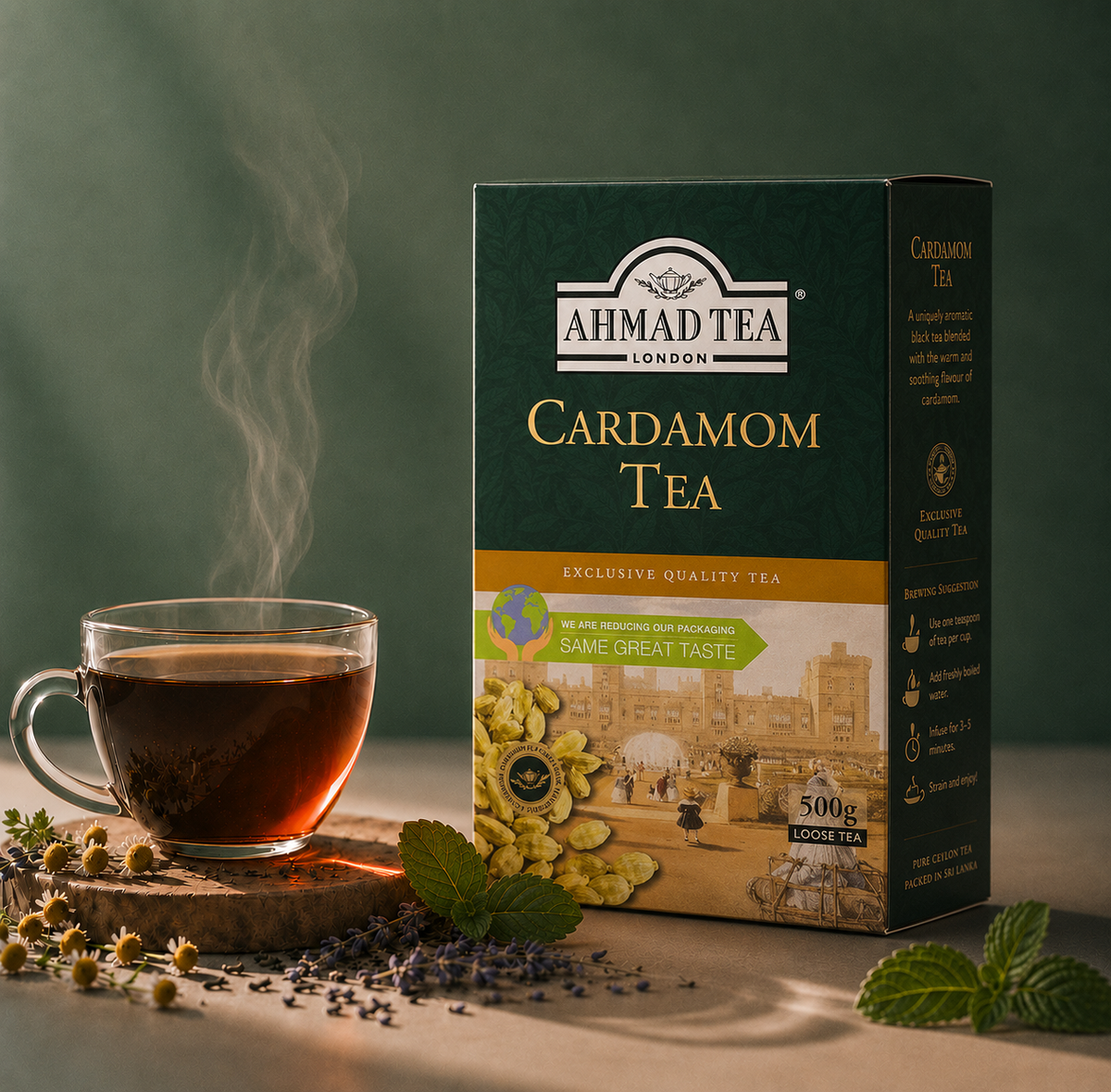 Ahmad Tea Cardamom Tea - 500g