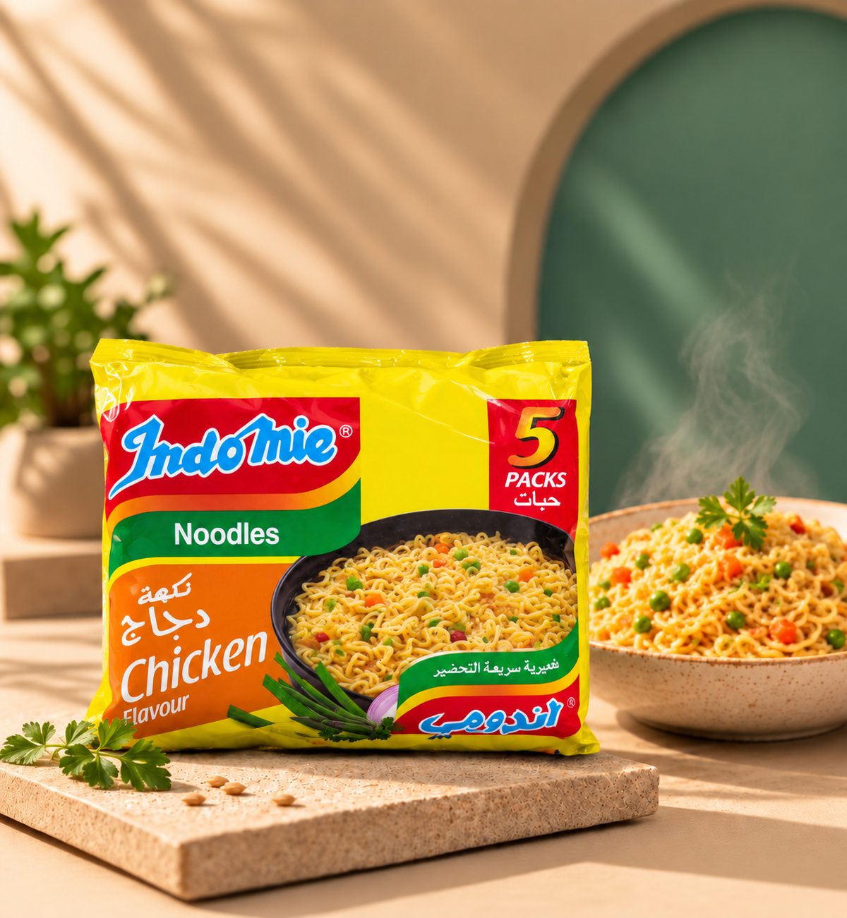 Indomie Chicken Flavour Instant Noodles 5 Pack
