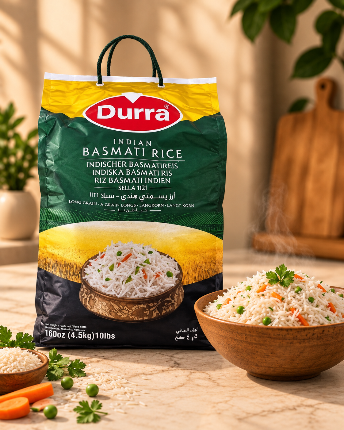 Durra Indischer Basmati-Reis 4,5 kg