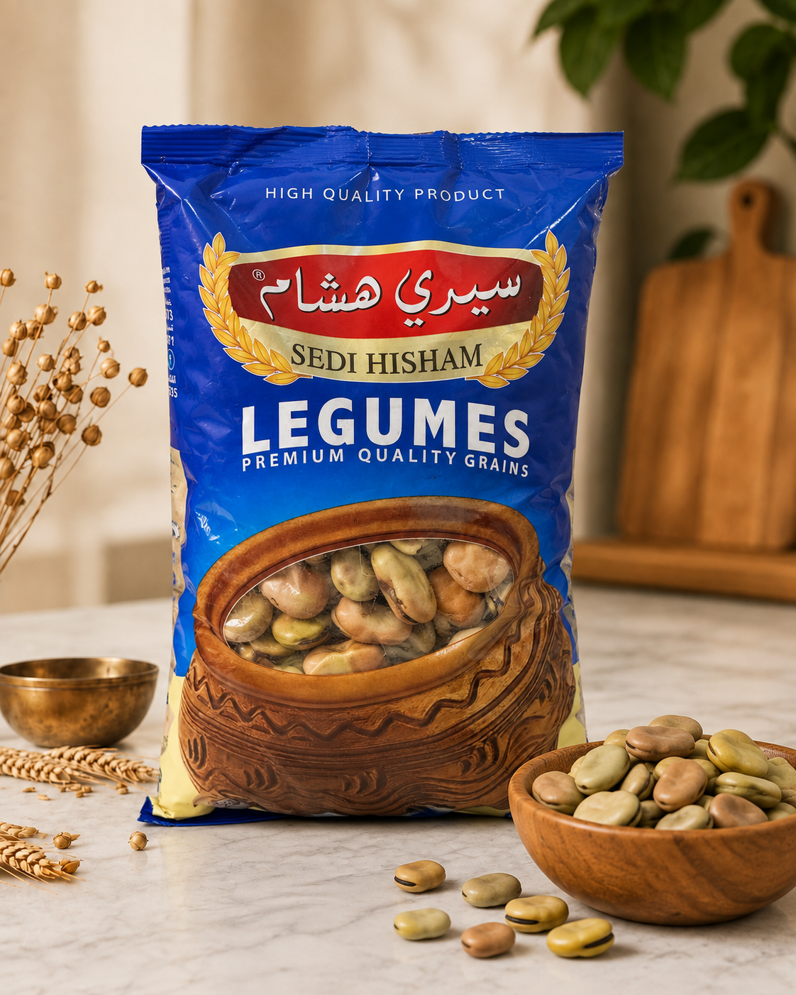 Sedi Hisham Speckled Kidney Beans Premium Quality Grains