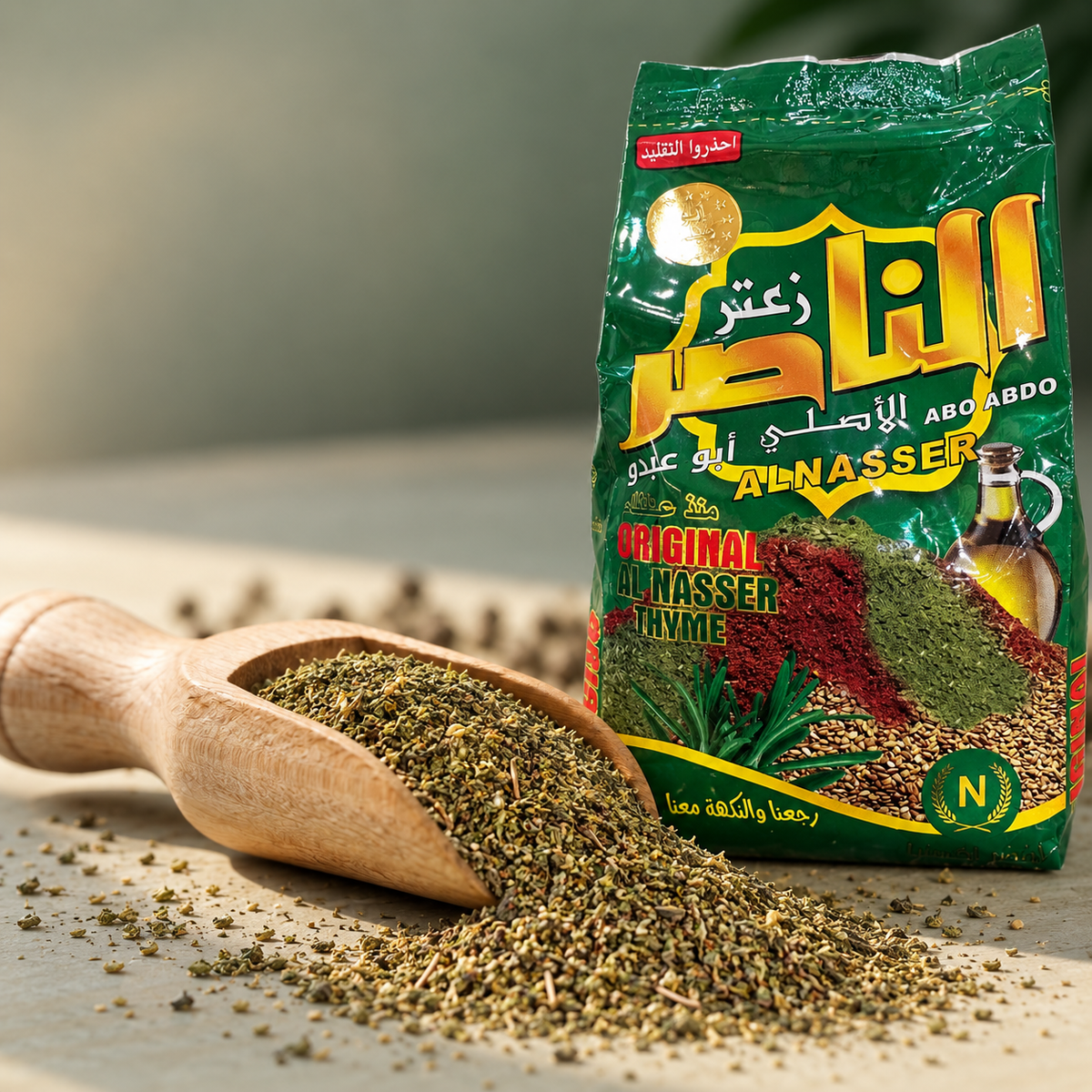 Al Nasser Abo Abdo Original Thyme – Bulk Bag | Za'atar Al Nasser Al Asli