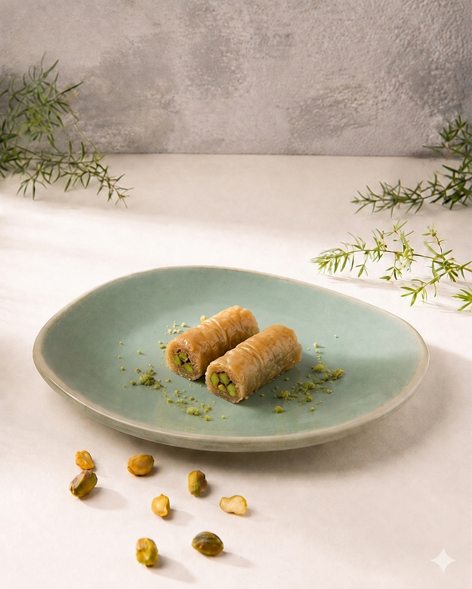 Baklava Pistachio Fingers