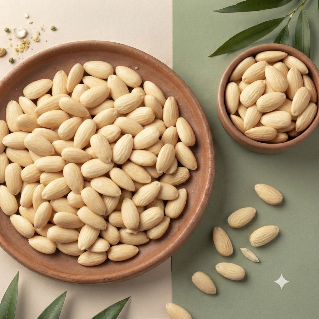 Raw Shelled Almonds