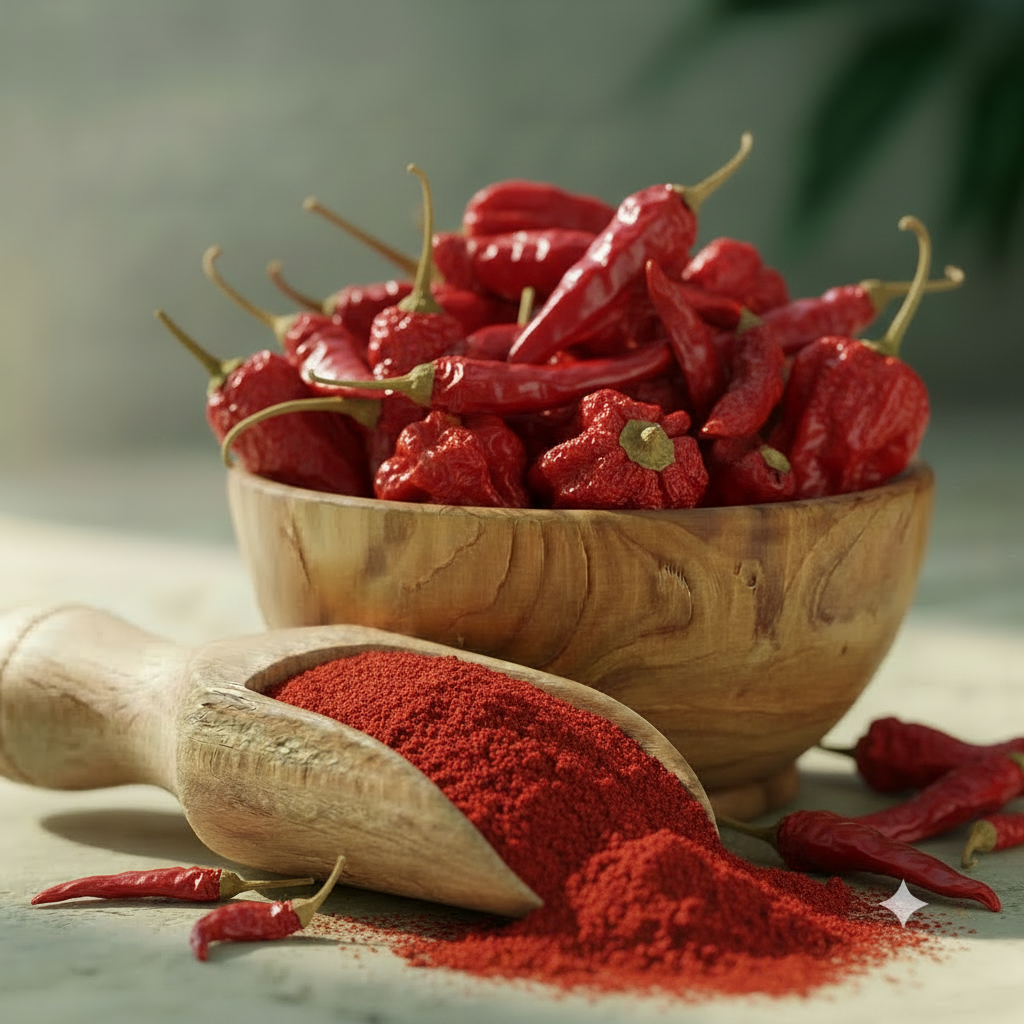 Extra scharfes Chilipulver (Superscharf)