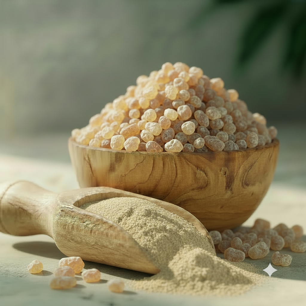Organic Arabic Gum (Gum Arabic)