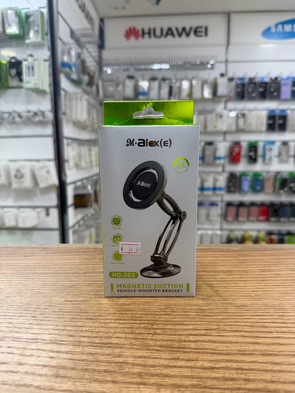 M·alex(e) HD-303 Magnetic Suction Vehicle-Mounted Bracket